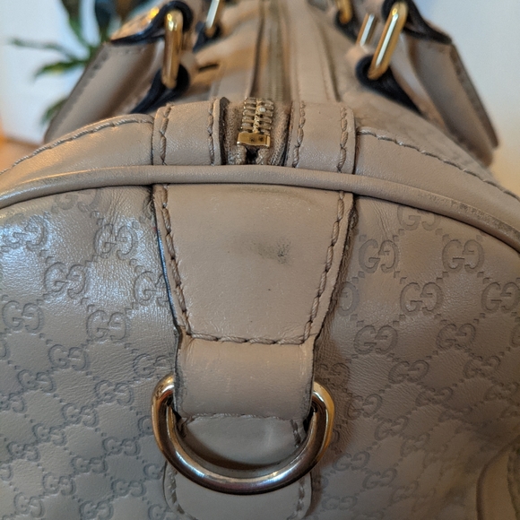 Gucci Guccissima Boston leather bag - Picture 7 of 14